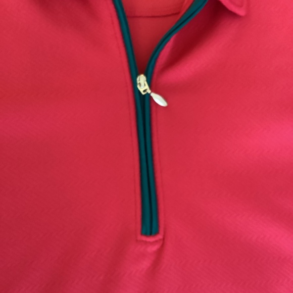EUC Pebble Beach Dry-Luxe short sleeve pink polo XL - Picture 3 of 9